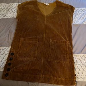 Madewell Corduroy Dress Size Medium